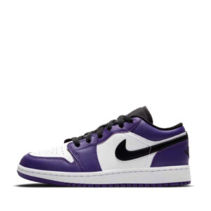 NIKE AIR JORDAN 1 LOW COURT PURPLE WHITE