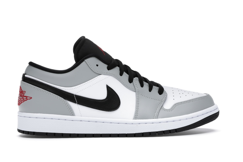 NIKE AIR JORDAN 1 LOW LIGHT SMOKE GREY - Imagen 2