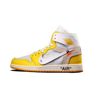 NIKE AIR JORDAN 1 OFF-WHITE CANARY YELLOW