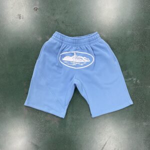 Short corteiz azul claro