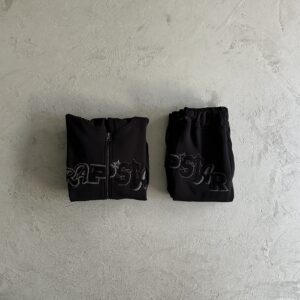 Chandal Trapstar largo negro