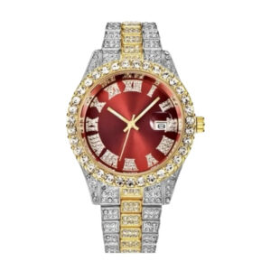 Reloj esfera rojo