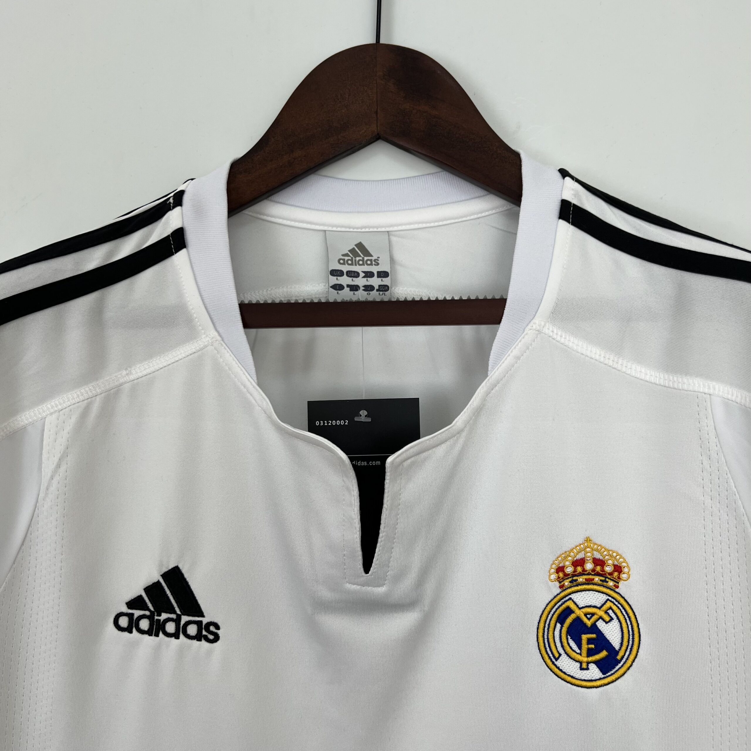 Camiseta retro Real Madrid 03-04 Local - Imagen 3