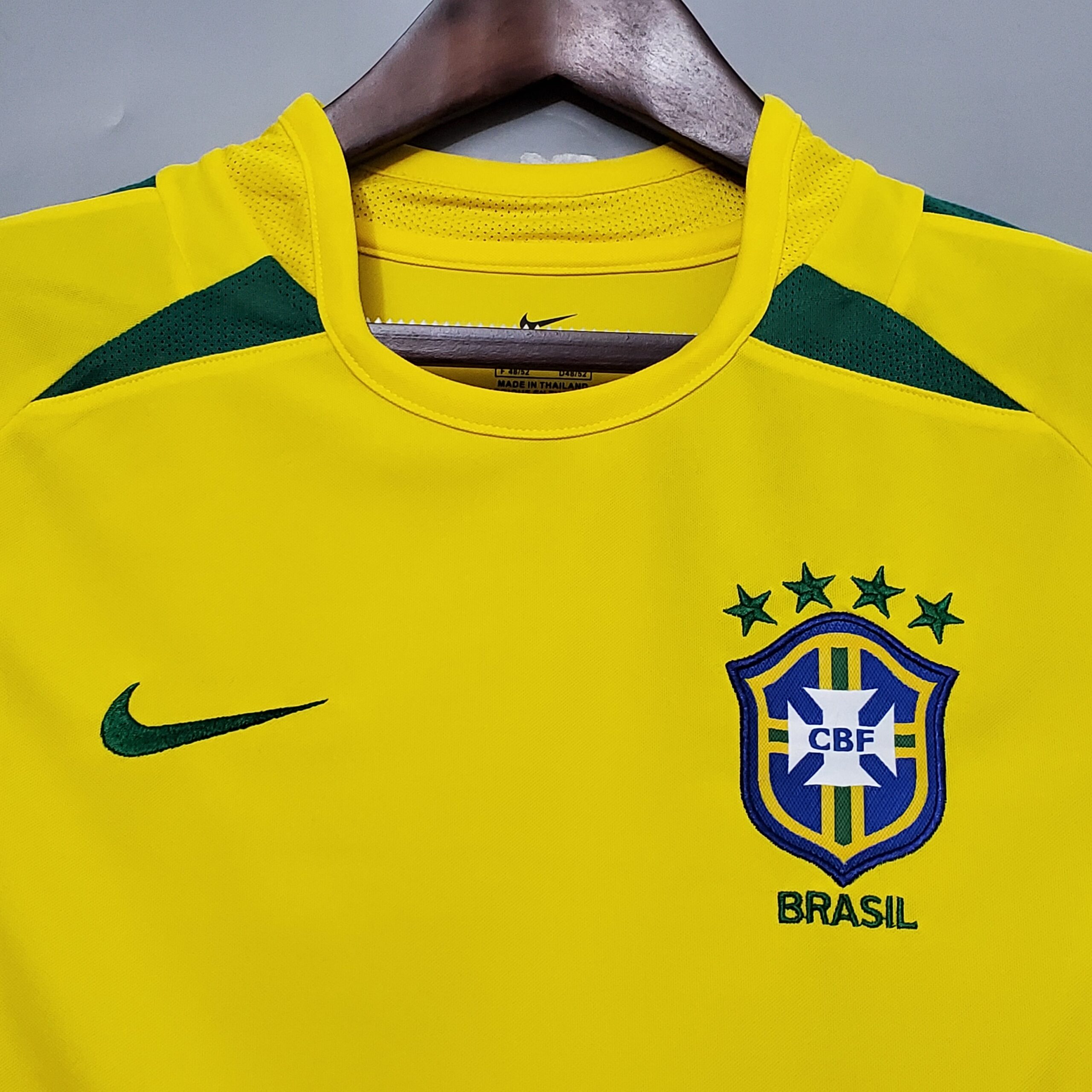 Camiseta Brazil 2002 Local - Imagen 3