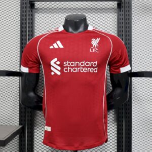 Camiseta Liverpool 25/26 1a equipación (Versión player)